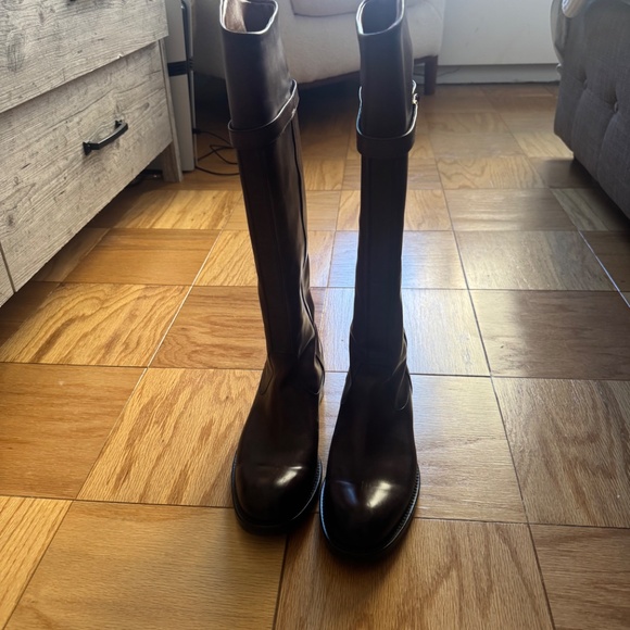 Gucci brown riding boot size 38 - Picture 2 of 11